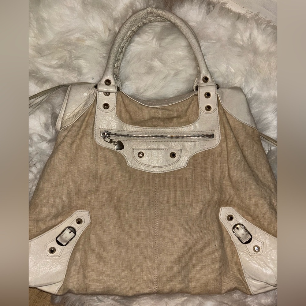 Balenciaga Town Giant City Bag with mirror and replacement zipper